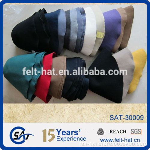 quality 100% wool felt hat body, wool felt hoods